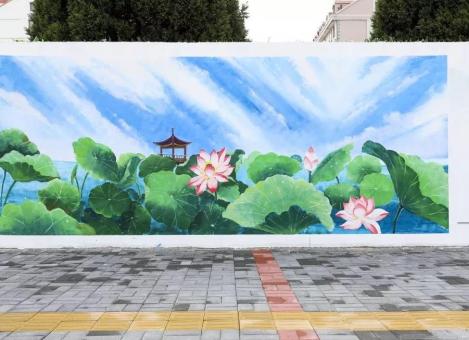 陆良墙绘施工材料制作工艺说明