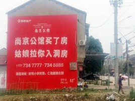 陆良墙体广告在乡镇、农村市场的媒体优势